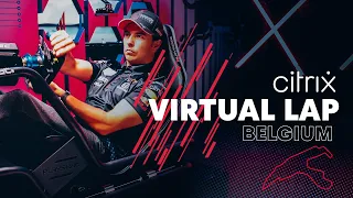 ​@citrix Virtual Lap: Sergio Perez At The Belgian Grand Prix