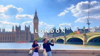 SUMMER IS HERE ☀️| Westminster | Best London Walking Tour in 4K
