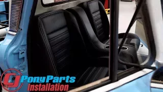 Classic Chevy Bucket Seats & Door Panel | TMI | 1960-1987 C10 Install