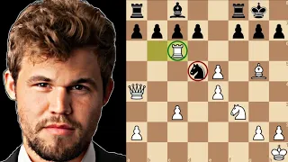 Anand Resigned in Just 10 Moves | Magnus vs Anand | Casablanca Chess 2024