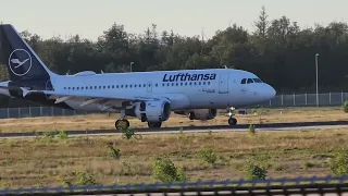 Planespotting Frankfurt International Airport runway 07L/25R part 1 of 2