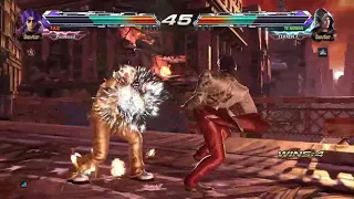 Tekken 7 Steve fox VS Lee Chaolan