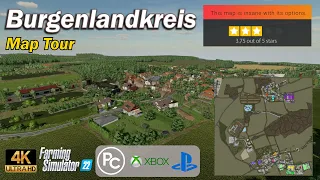 Burgenlandkreis (aka Burgenlandkreis Light)  | Map Tour | Farming Simulator 22