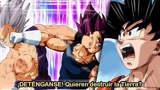 ROMPEN LA DIMENSIÓN 😱 Vegeta ULTRA EGO VS Gohan BESTIA (BATALLA COMPLETA) - Dragon Ball Super