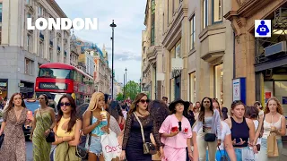 London Walk 🇬🇧 OXFORD STREET, Selfridges, Oxford Circus to TCR | Central London Walking Tour