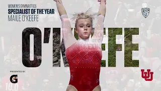 Utah’s Maile O’Keefe named 2022 Pac-12 Women's Gymnastics Specialist of the Year