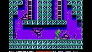 Teenage Mutant Ninja Turtles 1 NES - JFK Airport Level 4 Part 1/3