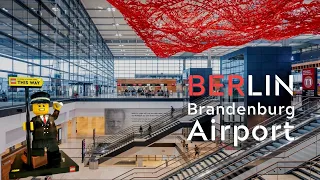 Berlin Brandenburg Airport Walk Around | Flying with Qatar airways