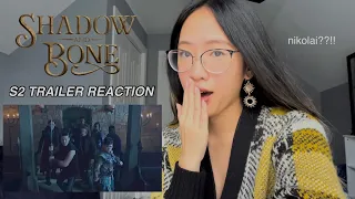 ☀️🐉SHADOW AND BONE SEASON 2 TRAILER REACTION (i am mentally not prepared)