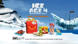 McDonald’s AU | Ice Age 4 Continental Drift (Happy Meal) 2012