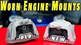 How To Replace Worn Engine Mount and Transmission Mount