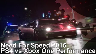 Need For Speed 2015: PS4 vs Xbox One Frame-Rate Test