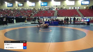 2018 Marine Corps US Open/UWW Junior Freestyle 79 Con 16 #2 - Christian Bahl (CWC-TMWC) Vs. Michae