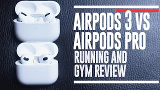 Airpods 3rd Generation vs Airpods Pro - Running and Gym Review | Which Airpods are best for running?