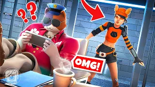 EXTREME Prison Escape: Summer Skye vs. Meowscles! (Fortnite Cops & Robbers)