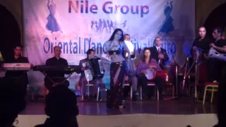 Tamara "Baed Annak" with live band (Nile group November 2014)