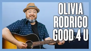 Olivia Rodrigo good 4 u Guitar Lesson + Tutorial