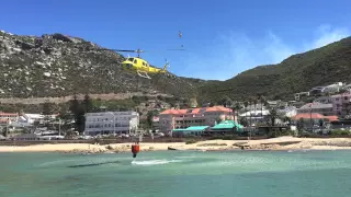 Table Mountain Fire 02/03/2015 - "Working On Fire" Helicopters