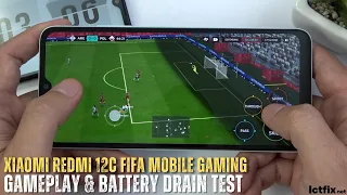 Xiaomi Redmi 12C FiFa Mobile Gaming test | Helio G85, 4GB RAM