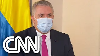 Países da Amazônia têm dever moral de proteger região, diz Iván Duque à CNN | JORNAL DA CNN