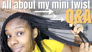 y'all Asked and I Delivered! Q&A All about my mini twist| NATURALLY MARKED