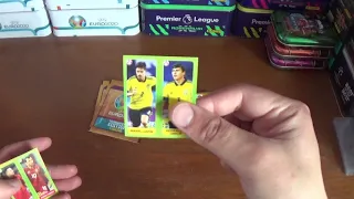 12 PACK OPENING!!!!/60 STICKERS/Panini UEFA Euro 2020/21 Tournament Edition Sticker Collection.