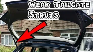 Peugeot Tailgate Strut Removal