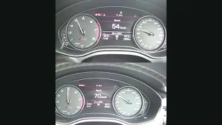 Audi S6 0-100km/h stage 1