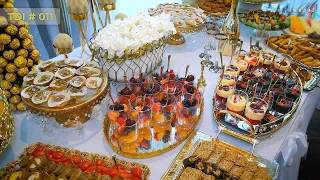 Buffet Table decorating ideas # 011 | Wedding Appetizer Buffet Table