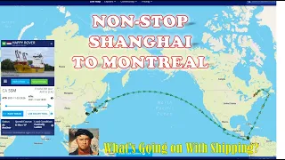 How Do You Bypass Port Congestion on the West Coast?  Non-Stop Shanghai to Montreal!