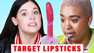 We Tried Target's Top-Selling Lipsticks