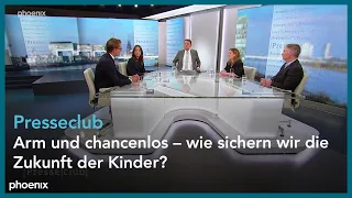 Presseclub: Arm und chancenlos – wie sichern wir die Zukunft der Kinder?