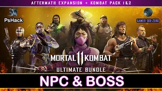 [PS4] Mortal Kombat 11 - (ULTIMATE UPGRADE) By PsHack  And (Playable NPC's & Boss) By Gamer Subzero