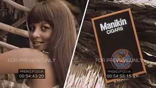 Françoise Pascal | Manikin Cigars Commercial - 1970s