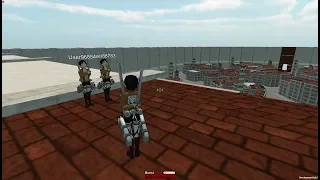 AoT Fan Game Preview - Multiplayer Test