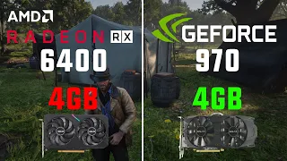 RX 6400 vs GTX 970 Test in 8 Games