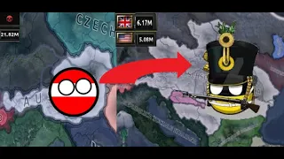 Reclaiming The Empire As Austria In Hearts Of IronIV