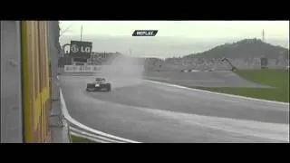 Mark Webber bins the campionship