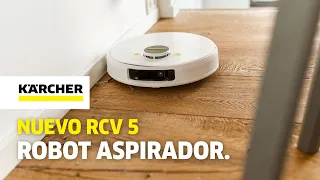 Nuevo robot aspirador RCV5 - Más potente e inteligente