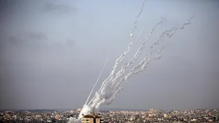 El Ejército israelí bombardea Gaza en represalia por el lanzamiento de cohetes palestinos