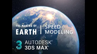 The Making of Earth in 3ds max | Speed Modeling