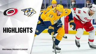 Hurricanes @ Predators 5/8/21 | NHL Highlights