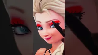 Frozen: Elsa Glow Up - Disney Transformation #short