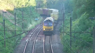 60087 with 66789 dit 4m57 Mossend Euroterminal GBRf - Hams Hall GBRf, 10th August 2023