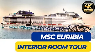 MSC EURIBIA Interior Room Tour. MSC Cruise Cabin Walkthrough. MSC Newest Ship