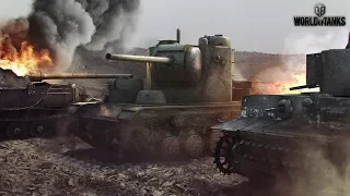 World of Tanks blitz бой на КВ-5