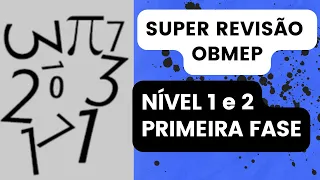 AULÃO IMPERDÍVEL OBMEP 2024: RESOLVA QUESTÕES DE RACIOCÍNIO LÓGICO FÁCEIS E RÁPIDAS | SUPER REVISÃO!