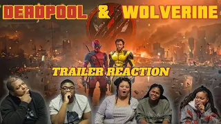 DEADPOOL & WOLVERINE TRAILER REACTION! LET'S GO!!!