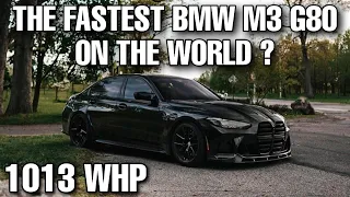 1013WHP BMW M3C G80 X-Drive Stage X | from 0-100 & 100-200 & 200-250 Km/h