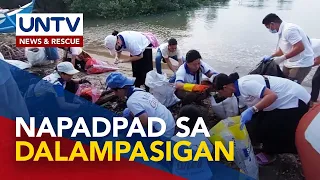 720 kilo ng basura sa baybayin sa Labangan, nakolekta sa clean-up drive ng UNTV-MCGI OCI